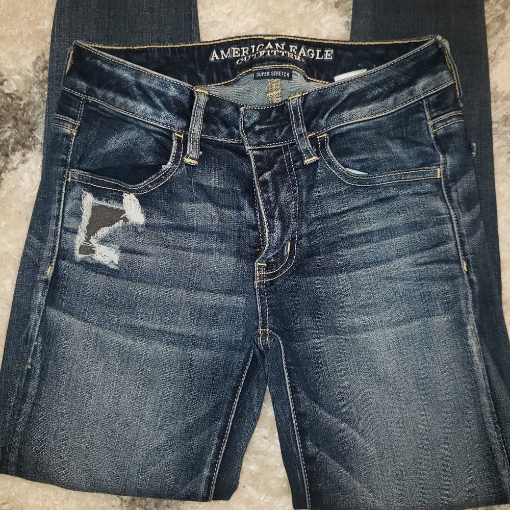 American eagle stretch skinny jeans